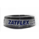 Fio Cabo Flex 1,5Mm 750V Preto Rolo 100 Metros Zatflex