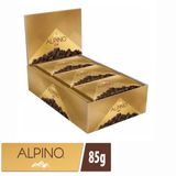 Chocolate Alpino Ao Leite Display Com 14 Barras De 85g