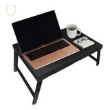 Bandeja Retrátil Suporte Notebook Cama Sofá Confortável
