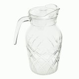Jarra De Vidro Artemis Transparente 1,7 Litros Com Tampa
