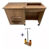 Gabinete Máq. Costura 43,5cm - Madeira - Singer, Elgin
