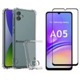 Kit Capa Anti-impacto + Película 3d Para Samsung Galaxy A05