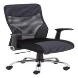 Cadeira De Escritório Comfort Presidente Tela Mesh Até 150kg