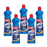Limpador Veja Multi Uso Gold Original 500ml Kit 5