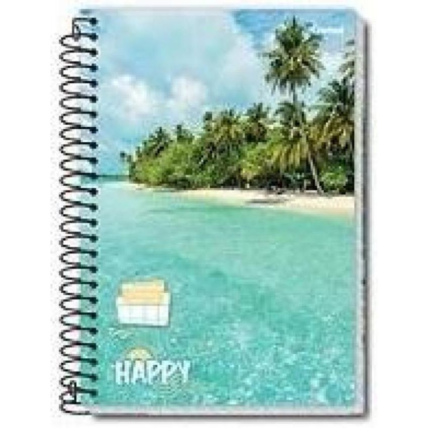 Kit 2un Caderno Universitário Capa Dura 20 Matérias Escolar - imagem 3