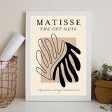 Quadro Matisse The Cut-outs 33x24cm - Com Vidro
