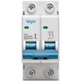 Disjuntor Termomagnético Bipolar Elgin 2 Polos 10a