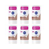 Desodorante Nivea Clinical Gel 54g Fem Derma Protect - 6un