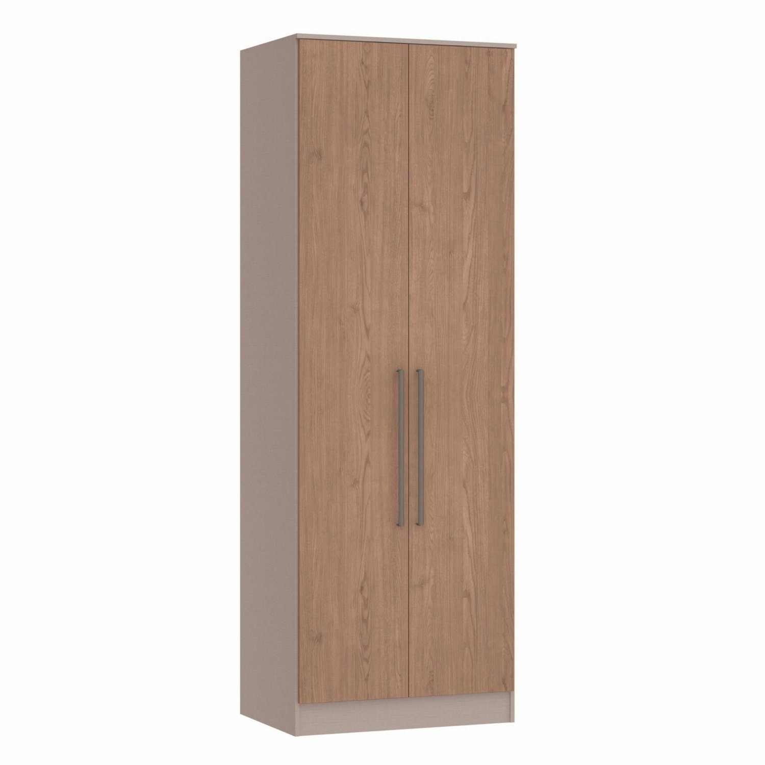 Guarda Roupa Modulado 2 Portas 2 Gavetas 4 Prateleiras Requinte 100% Mdf Duna Line/macadâmia