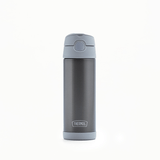 Garrafa Térmica Infantil Thermos Funtainer Cinza Claro 470ml