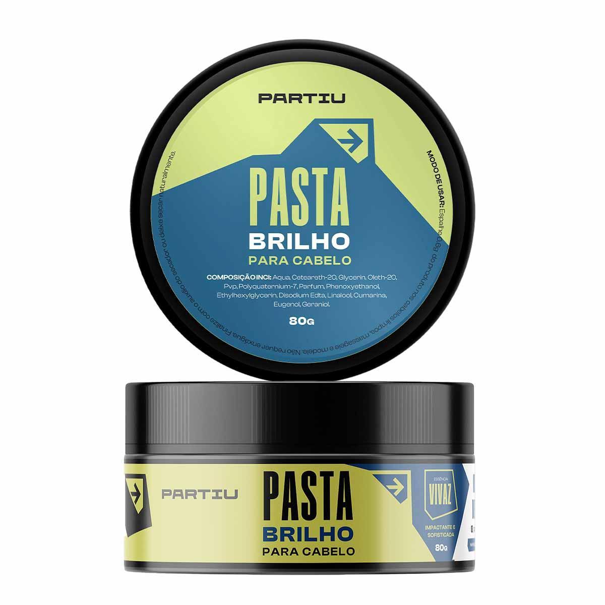 Pasta Modeladora Para Cabelo Efeito Brilho 80g Vivaz Partiu - Carrefour