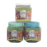 Pote Plastico 01 Litro Fileto Candy Colorido De Rosca 01 Peça - Hermético Organizador Mantimento Cozinha - Panami