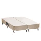 Box Castor Premium Bege Queen Size 158x198x40cm