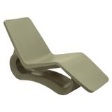 Espreguiçadeira Chaise Tramontina Octo Eco Polietileno I&#39;m Green Bio-based Verde Oliva Furo Tramontina