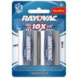 Pilha Rayovac Alcalina 20220 D Grande 1,5v Com 02 Lr20