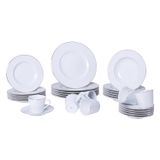 Aparelho De Jantar Tramontina Elisa Em Porcelana Decorada 30 Peças Tramontina