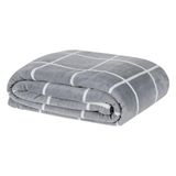 Coberta Queen Size Manta Xadrez Super Fofinha E Grossa