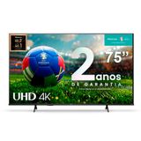 Smart Tv 75 Polegadas Hisense Ultra Hd 4k Qled Q6n Com Wi-fi, Bluetooth, Usb E Hdmi 75a51hua