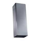 Duto Especial De Inox Para Coifa De Ilha - Altura 1,4 A 1,6m Inox