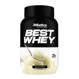 Suplemento Best Whey Isolado Hidro Baunilha 900g - Atlhetica