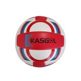 Bola De Vôlei Tamanho Padrão Kasgol - Vermelho E Branco