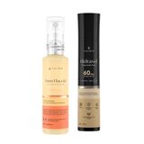 Kit Pós Sol Facial E Corporal Protetor Solar Fps60 E Fluido