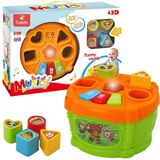 Brinquedo Tambor Didatico Musical Infantil Verde Castela