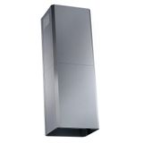 Duto Especial De Inox Para Coifa De Ilha Altura 2,3 A 3m Inox