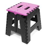 Banco Dobrável Portátil Camping Até 100kg Rosa