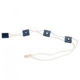 Interruptor Catenário Para Cooktop 4 Bocas - 1 Unidade Azul Bivolt