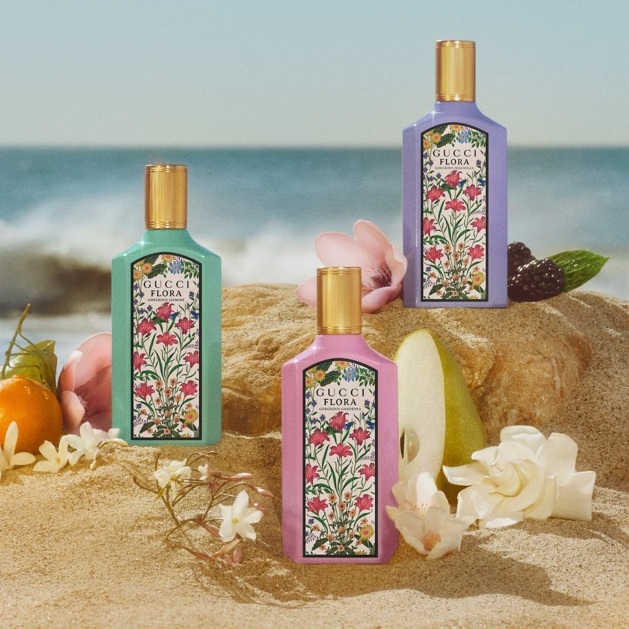 香水(ユニセックス) GUCCI FLORA GORGEOUS MAGNOLIA 50ml Perfume Gucci Gucci Flora Gorgeous Magnolia Eau De Parfum 100ml