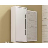Espelheira De Banheiro Bn3648 60x60 Cm Branco - Tecno Mobili