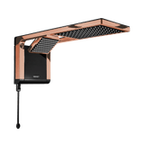 CHUVEIRO ACQUA DUO, LORENZETTI, BLACK/ROSE GOLD 220V/7800W