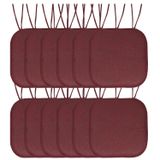 Almofada De Cadeira Sweet Home Collection Memory Foam 16x16cm