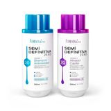 Kit Escova Semi Definitiva Zero 2x300ml Forever Liss
