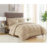 Edredom Sweet Home Collection All Season Queen Taupe