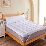 Pillow Top Super Macio Queen 158x198cm 600g/m 4cm Altura Fibra Siliconizada - Realce Premium - Sultan
