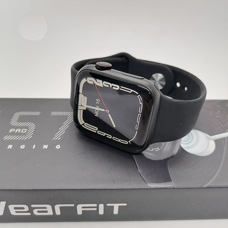 Relógio Inteligente Smartwatch Bluetooth Série 7 Hw57 45 Mm