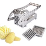 Cortador De Batatas Fritas Genérico Em Aço Inoxidável 730g