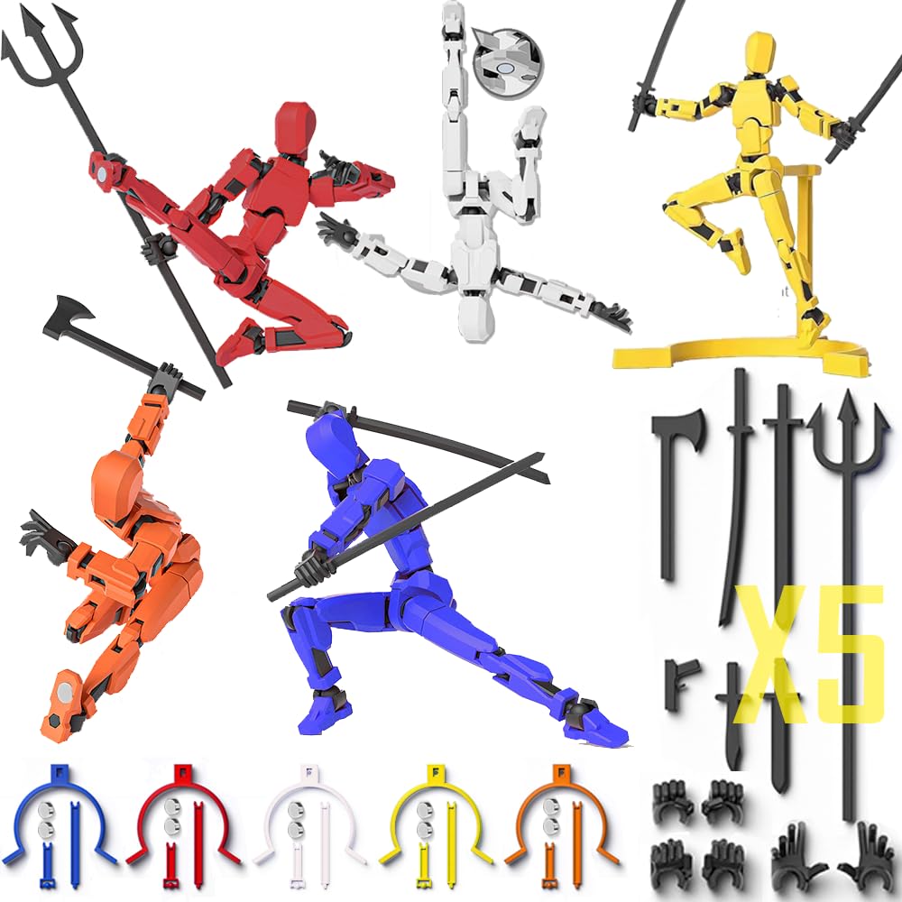 [montagem Necessária] Conjunto De Bonecos De Ação Magnética Rengner Dummy13