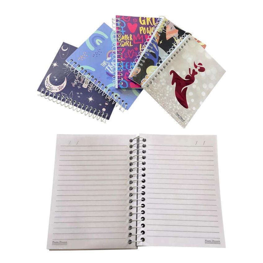 Kit Escolar 24 Lápis Com Borracha + 10 Cadernos 10x14cm - imagem 3