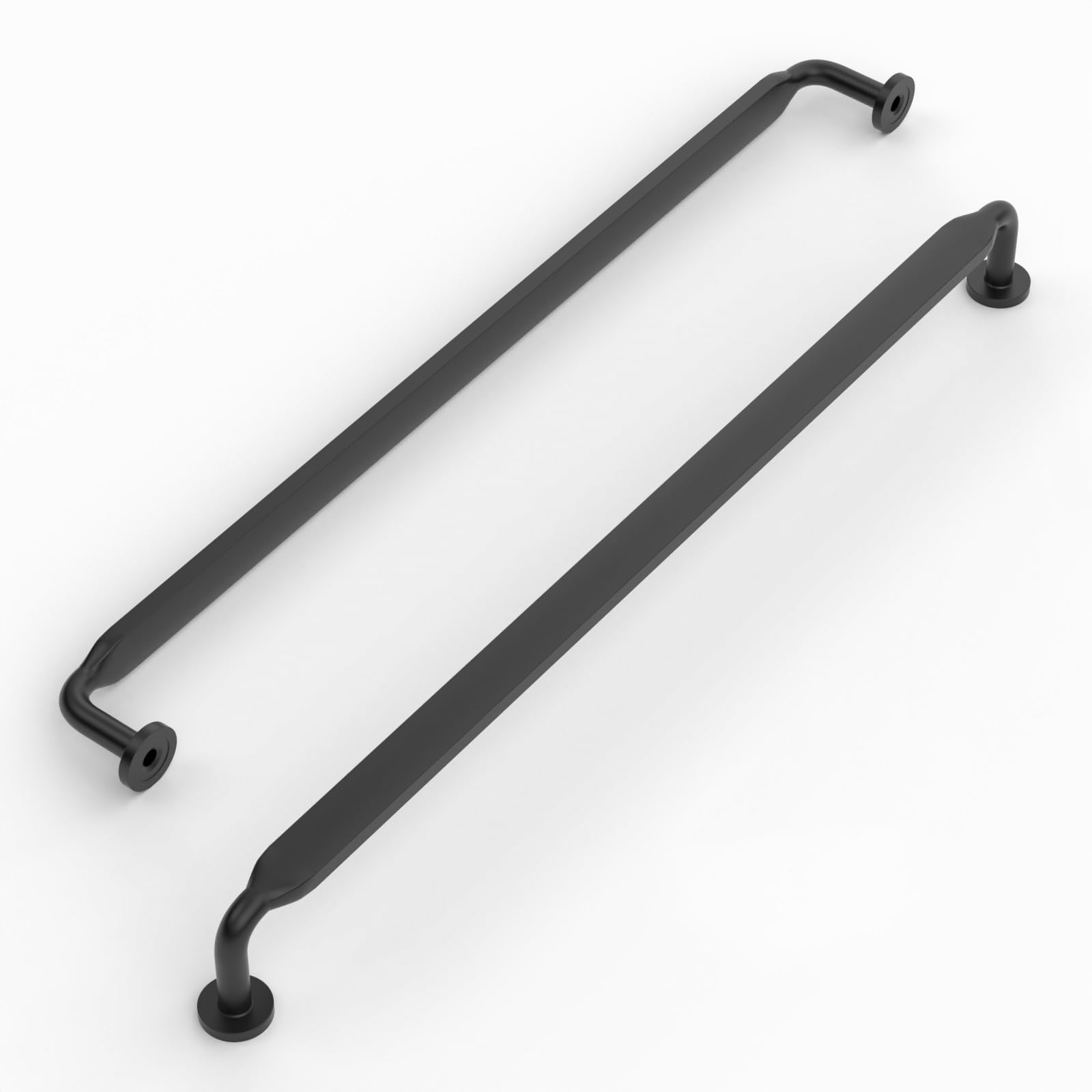 Cabinet Pull Romatee Matte Black, Pacote Com 10, 5 Cm Para Cozinha
