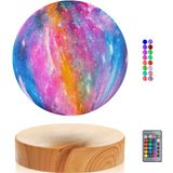 Lâmpada Lunar Levitante Vgazer 16 Cores, 20 Modos, 15 Cm De Diâmetro