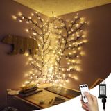 Decorações De Guirlandas De Natal Willow Vine Lights 2 Unidades Nidisetpjas