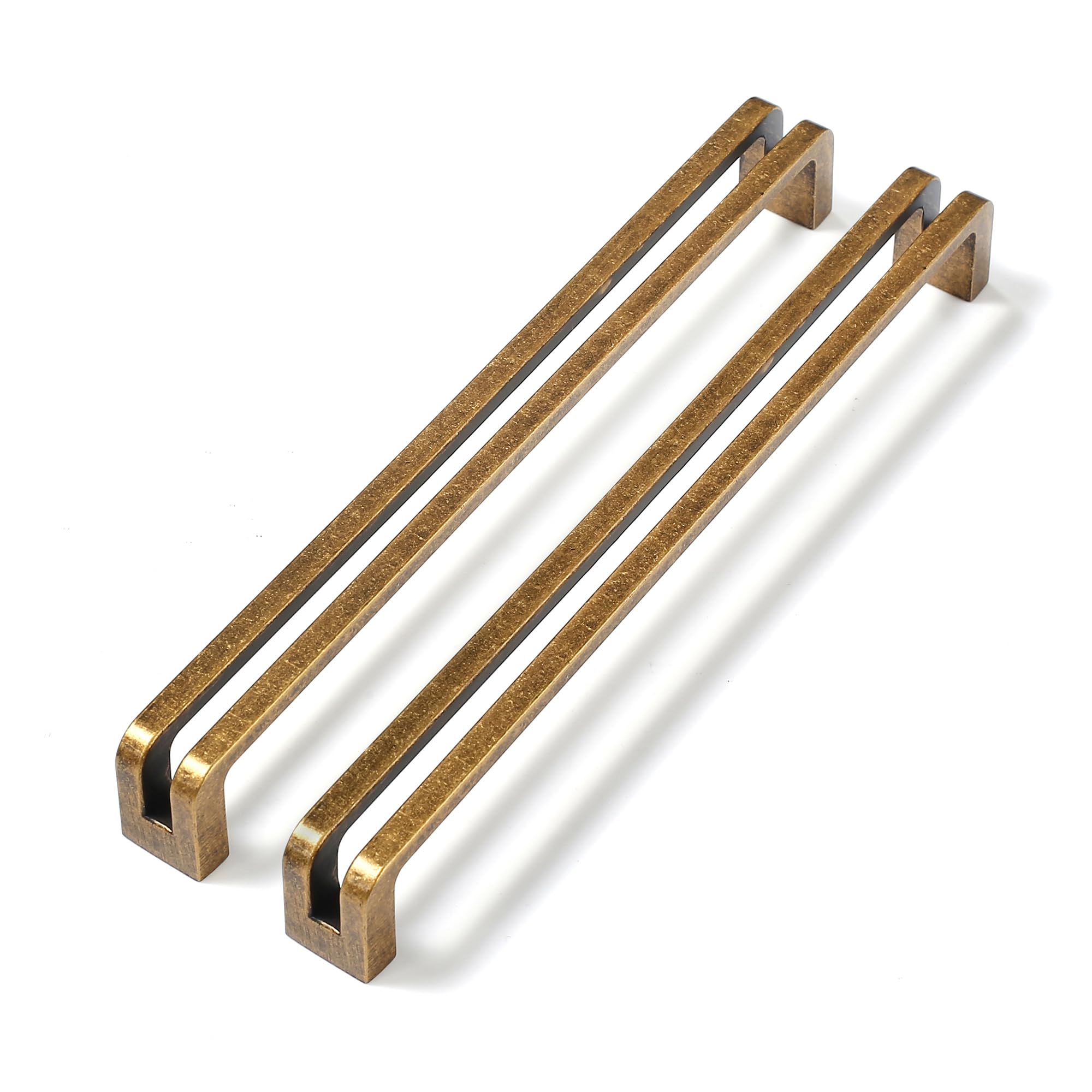 Cabinet Pulls Vicycmc Antique Brass Vintage Retro 192 Mm, Pacote Com 6