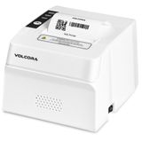 Impressora Térmica De Recibos Volcora 80mm Com Cortador Automático Branco