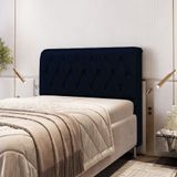 Cabeceira Para Cama De Casal Sirius 140 Tecido Veludo