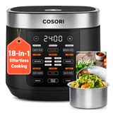 Panela De Arroz Cosori 10 Cup 24h Keep Warm 18 Functions Preta