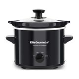 Fogão Lento Elite Gourmet Mst239x Elétrico De 2 Litros Preto