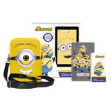 Tablet Positivo Vision Tab 7 Minions - Octa-core 3gb Ram 64gb, 7 Ips, Android 14 Go, Wi-fi - Capa E Bolsa - Preto